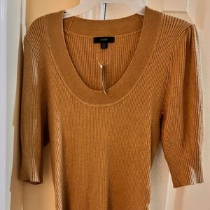 Neutral J.Crew sweater top